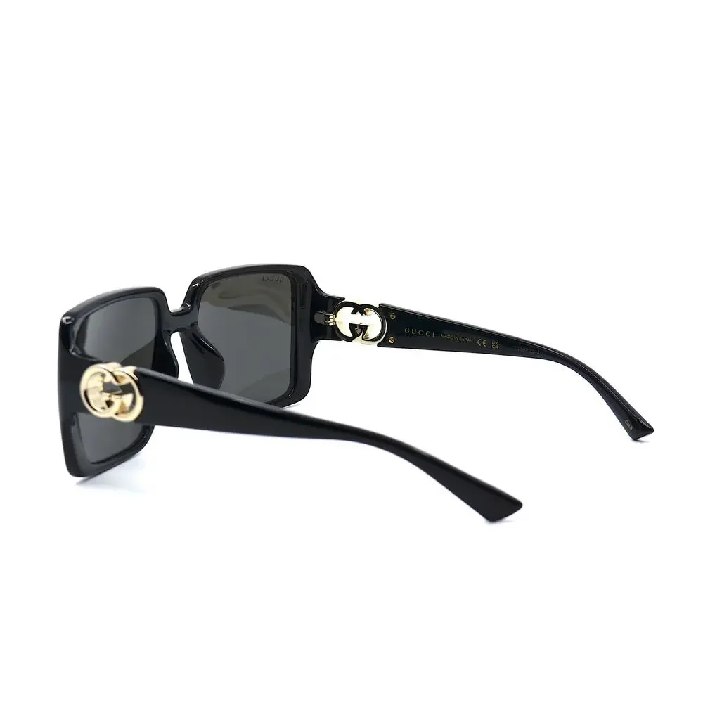 NEW GUCCI GG1692SA 001 BLACK GREY AUTHENTIC SUNGLASSES